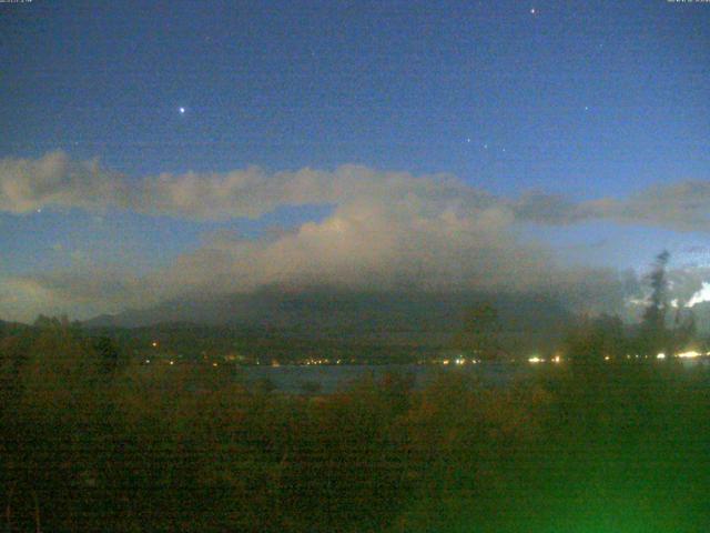 山中湖からの富士山