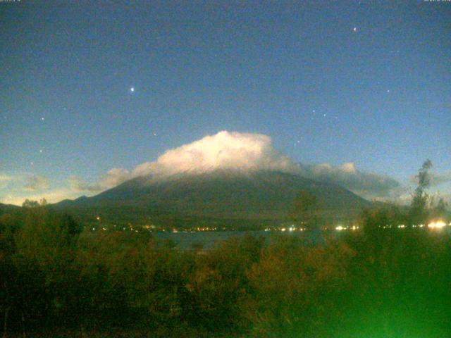 山中湖からの富士山