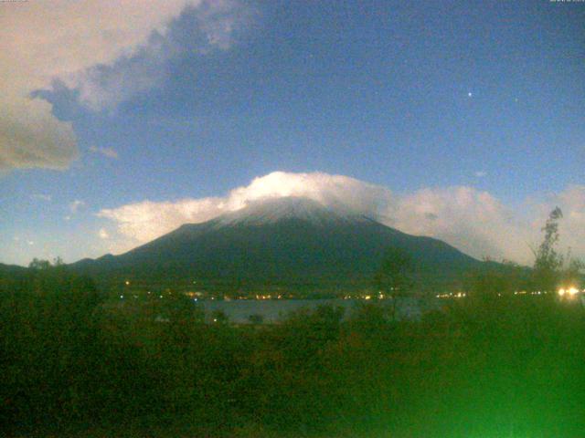 山中湖からの富士山