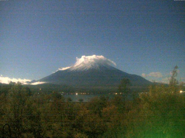 山中湖からの富士山