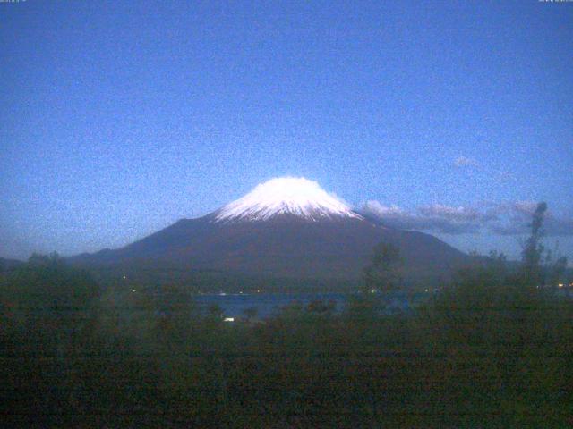 山中湖からの富士山