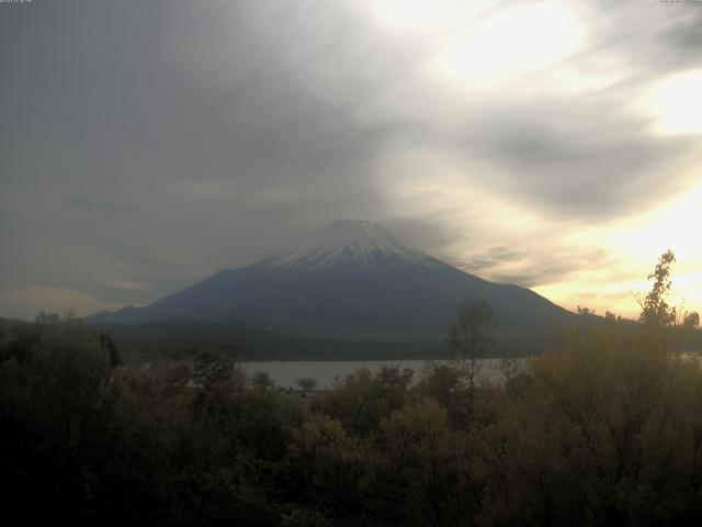 山中湖からの富士山