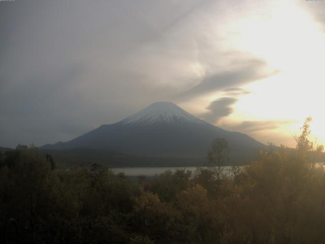 山中湖からの富士山