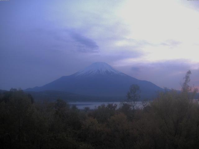 山中湖からの富士山