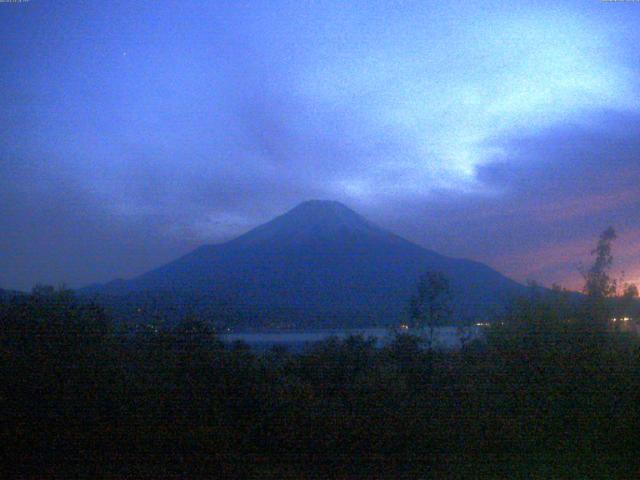 山中湖からの富士山