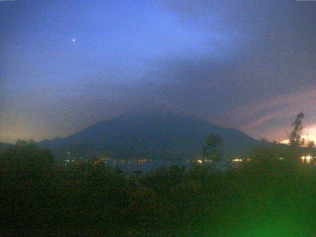 山中湖からの富士山