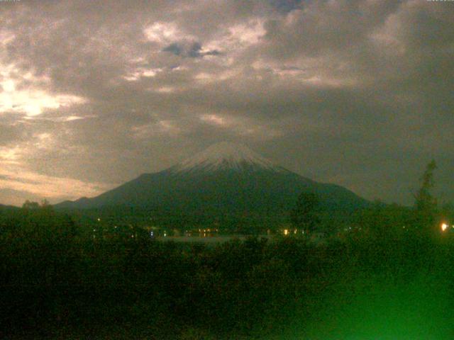 山中湖からの富士山