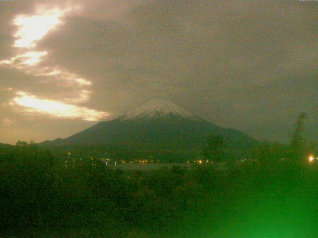 山中湖からの富士山