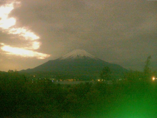 山中湖からの富士山