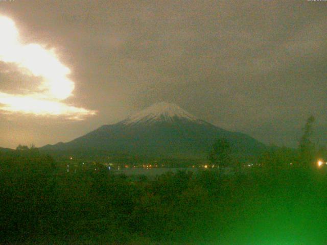 山中湖からの富士山