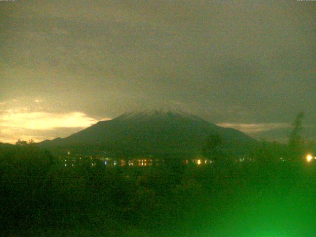 山中湖からの富士山