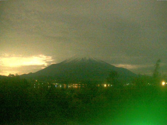 山中湖からの富士山