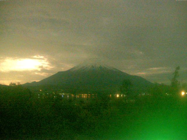 山中湖からの富士山