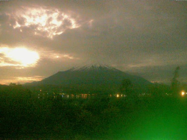 山中湖からの富士山