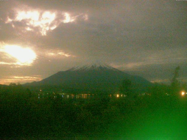 山中湖からの富士山