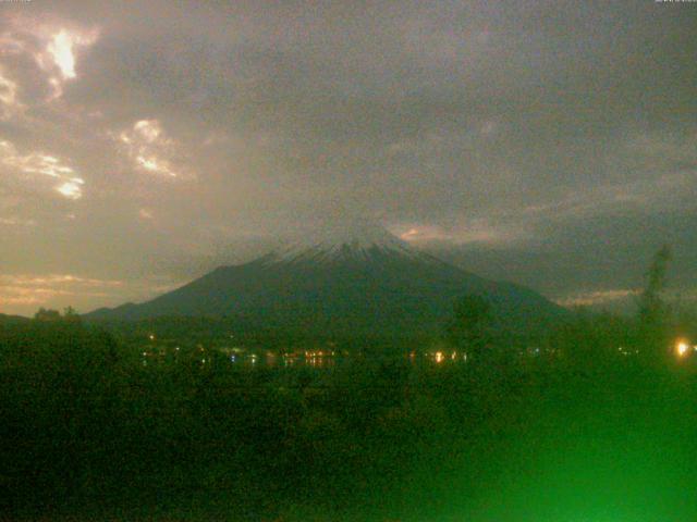 山中湖からの富士山