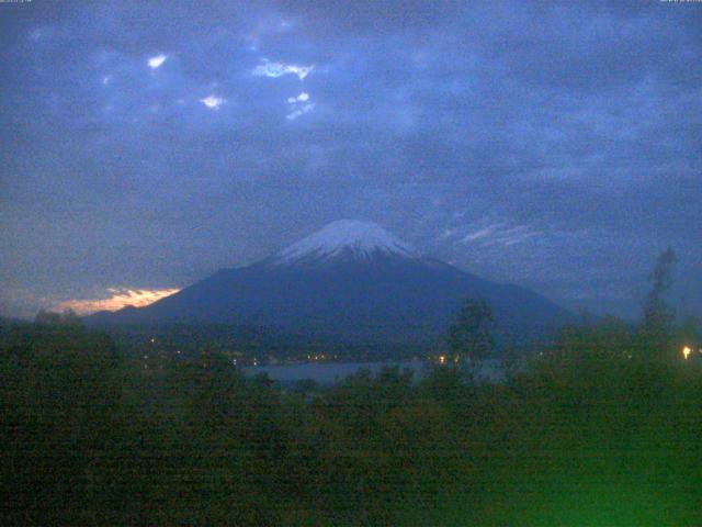 山中湖からの富士山