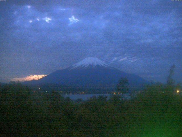 山中湖からの富士山