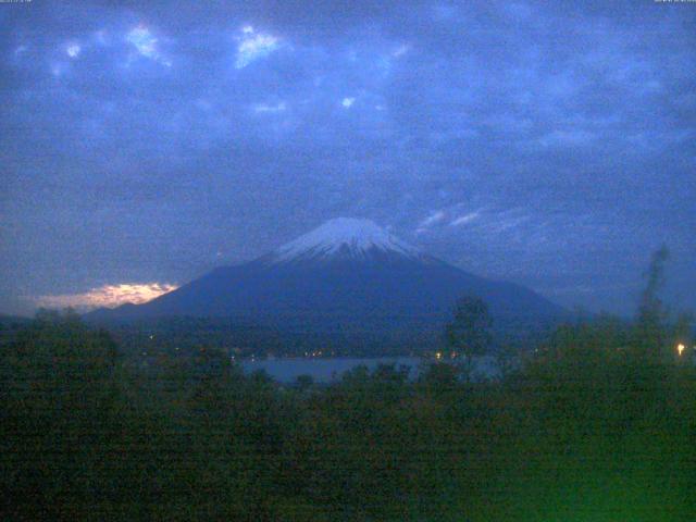 山中湖からの富士山
