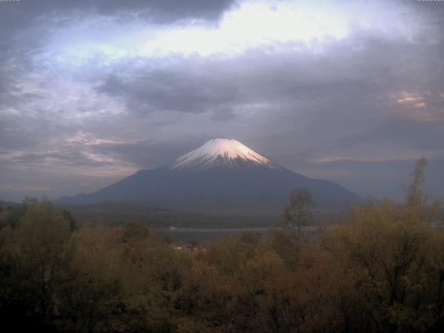 山中湖からの富士山