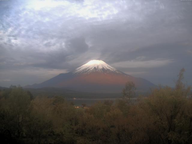 山中湖からの富士山