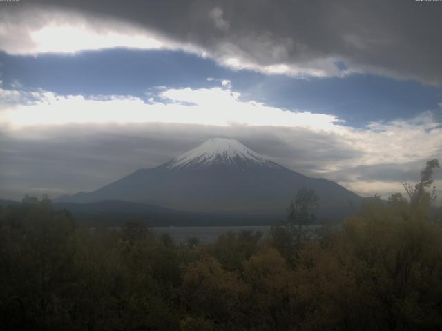 山中湖からの富士山