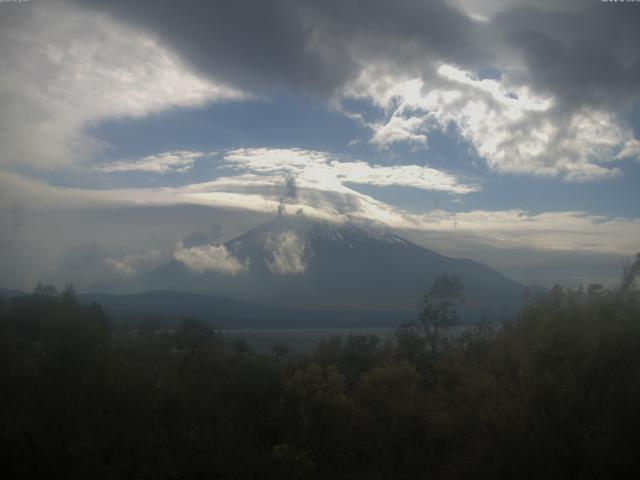 山中湖からの富士山