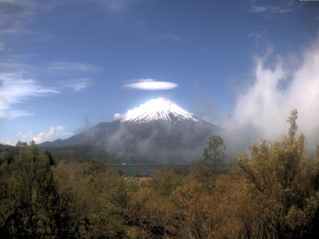 山中湖からの富士山