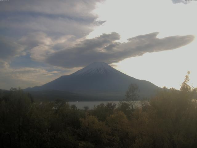 山中湖からの富士山