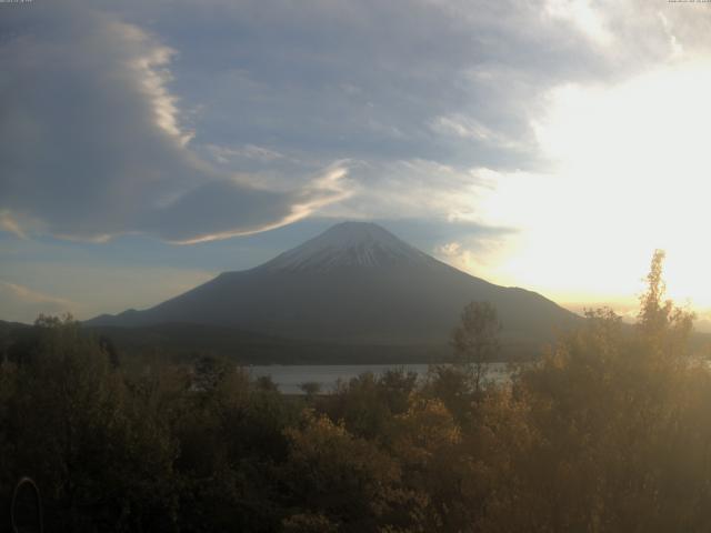 山中湖からの富士山