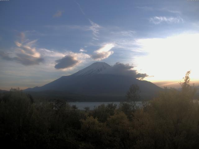 山中湖からの富士山