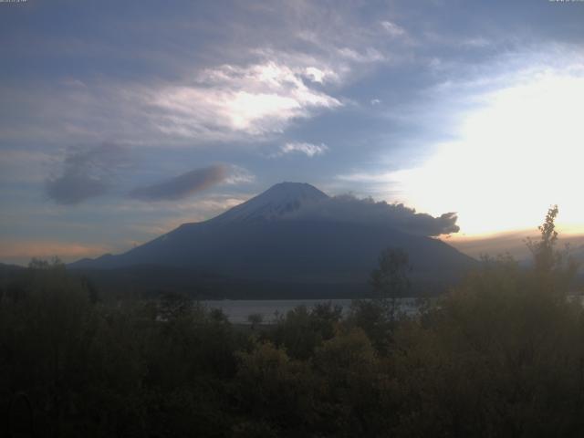 山中湖からの富士山