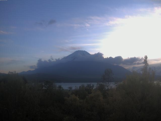 山中湖からの富士山