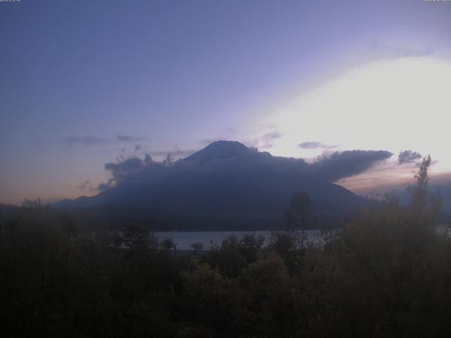 山中湖からの富士山