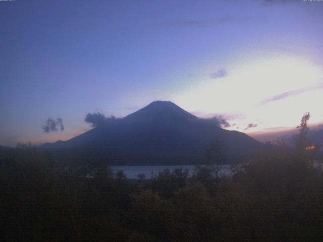 山中湖からの富士山