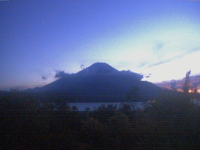 山中湖からの富士山