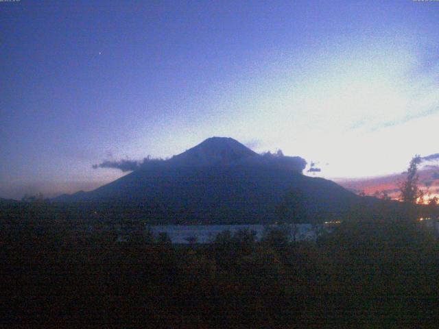 山中湖からの富士山