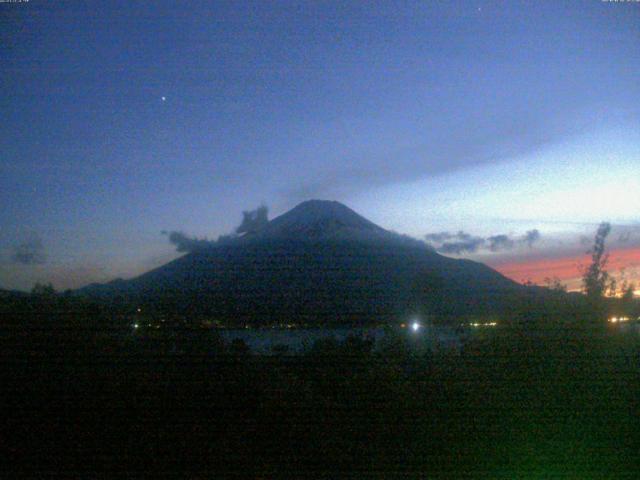 山中湖からの富士山