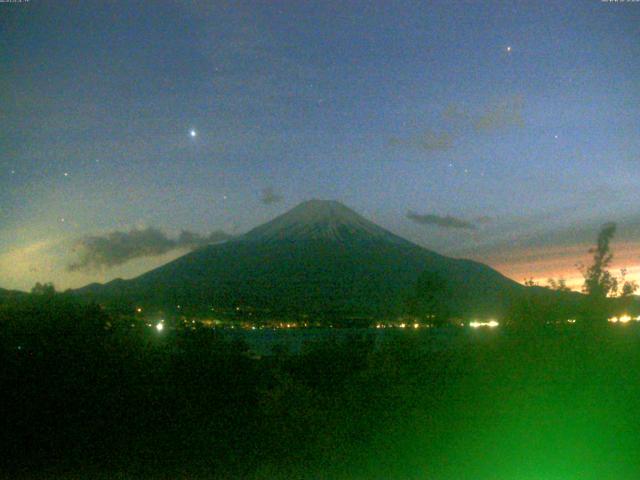 山中湖からの富士山