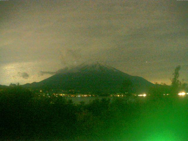 山中湖からの富士山