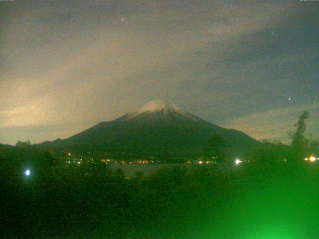 山中湖からの富士山