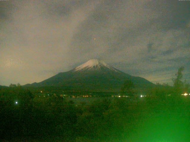 山中湖からの富士山
