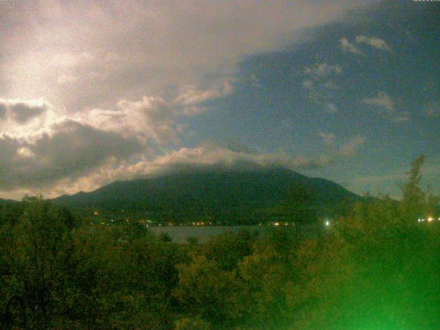 山中湖からの富士山