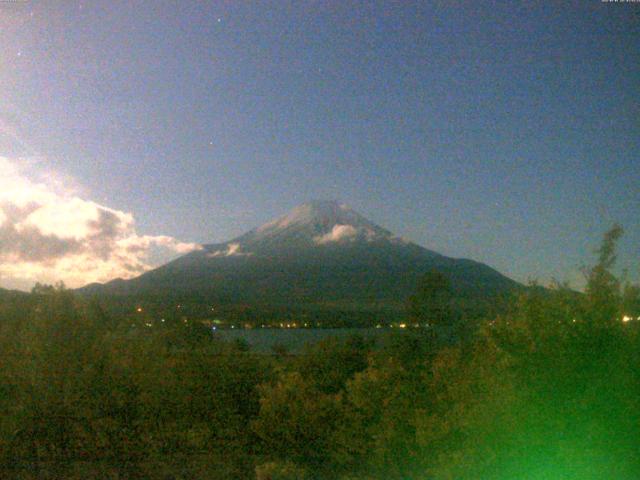 山中湖からの富士山
