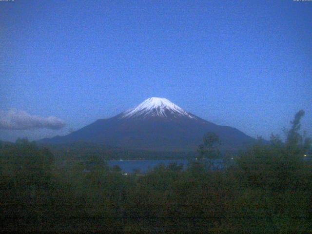 山中湖からの富士山