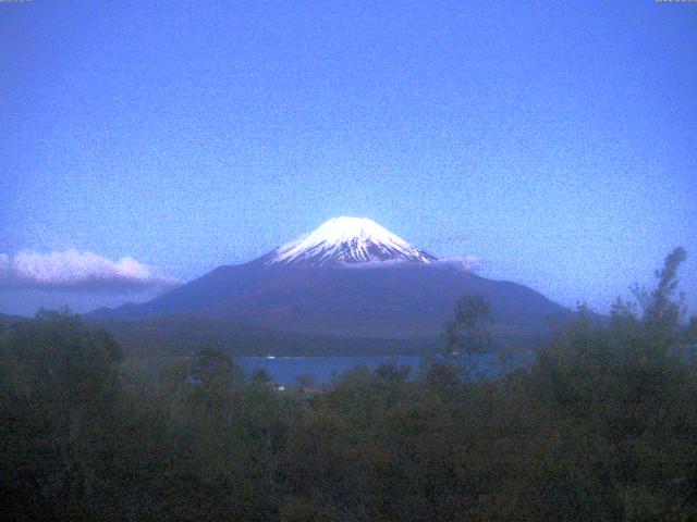 山中湖からの富士山