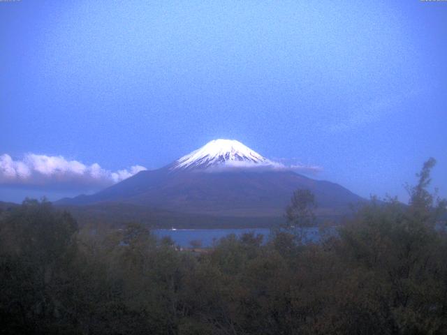 山中湖からの富士山