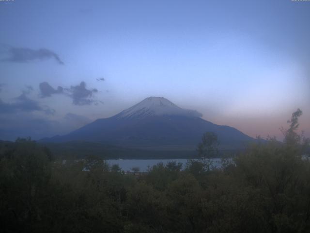 山中湖からの富士山