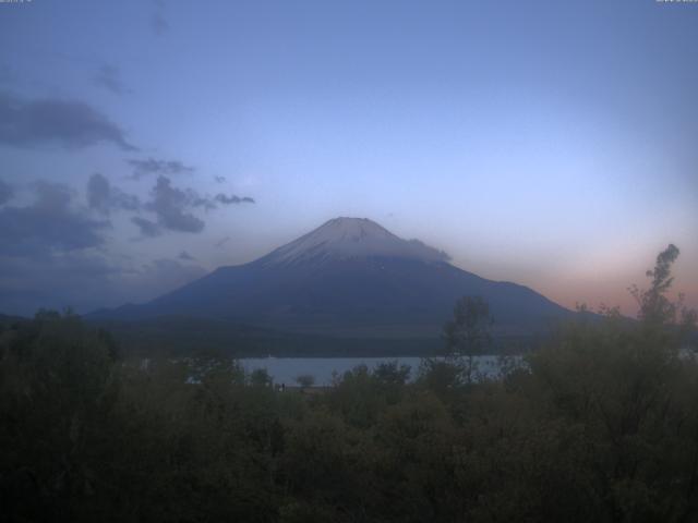 山中湖からの富士山