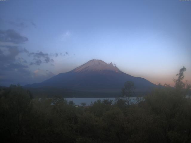 山中湖からの富士山